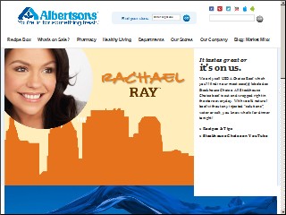 Web site www.albertsons.com, Albertsons