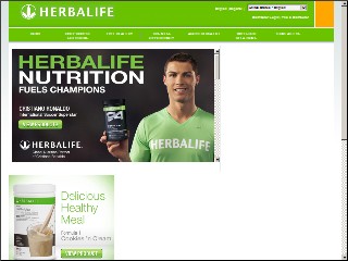 Web site www.herbalife.com, Herbalife